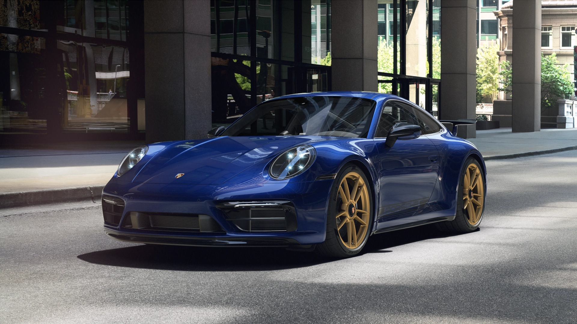 911 Carrera 4 GTS front view
