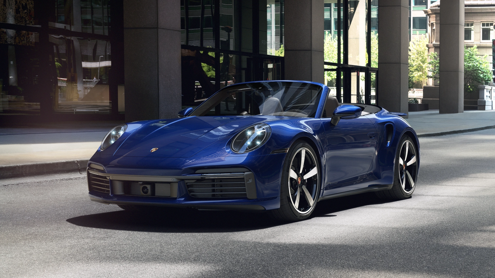 911 Turbo Cabriolet front view