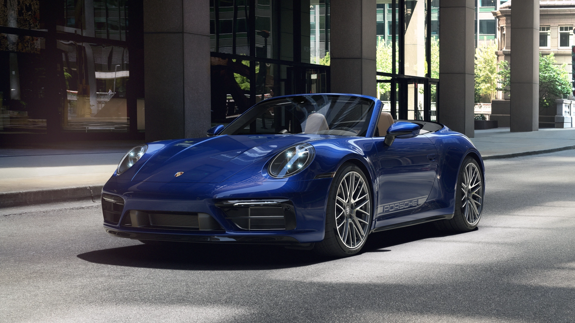 911 Carrera 4S Cabriolet front view
