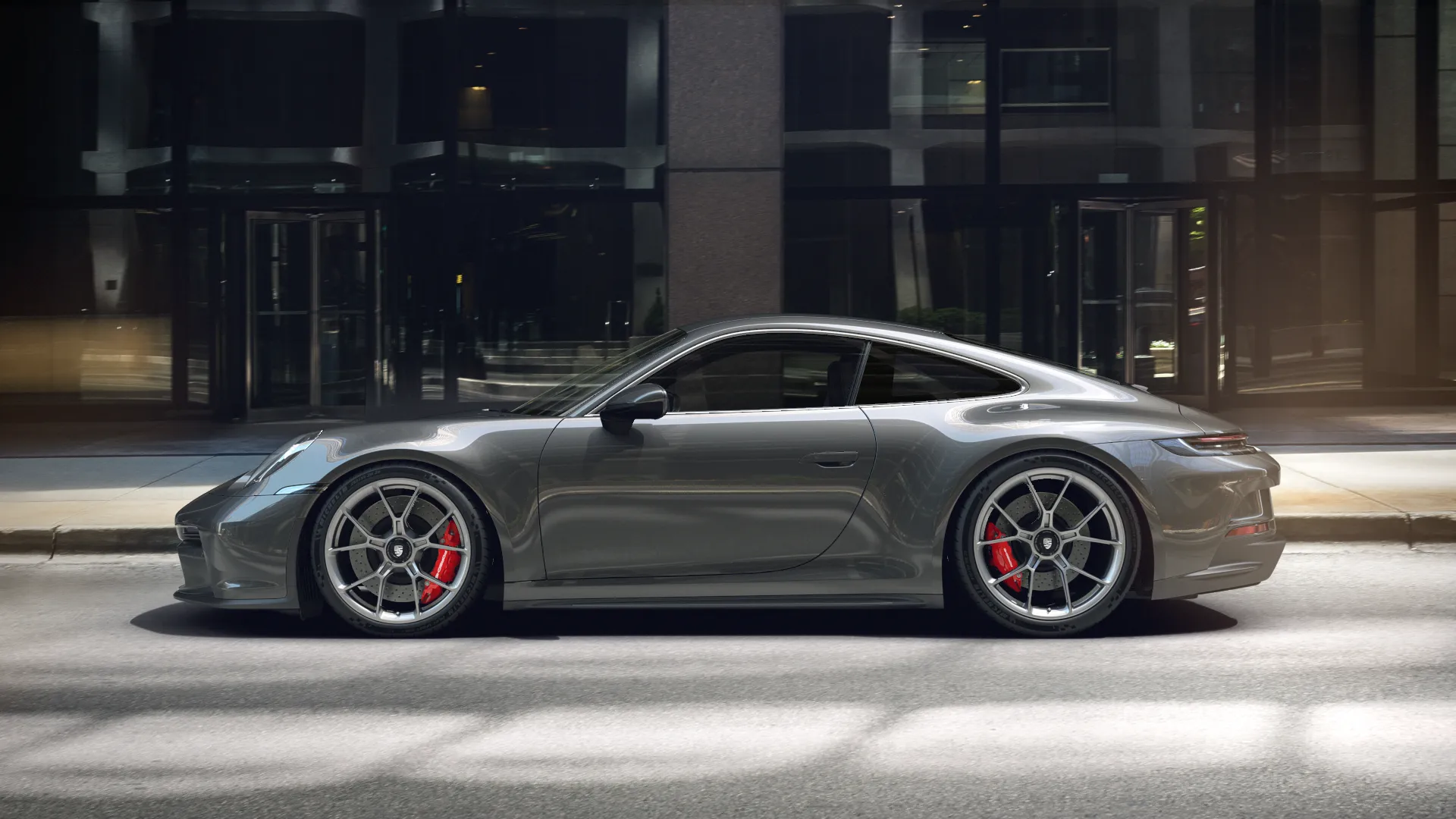 Exterior view of 911 GT3 with Touring Package