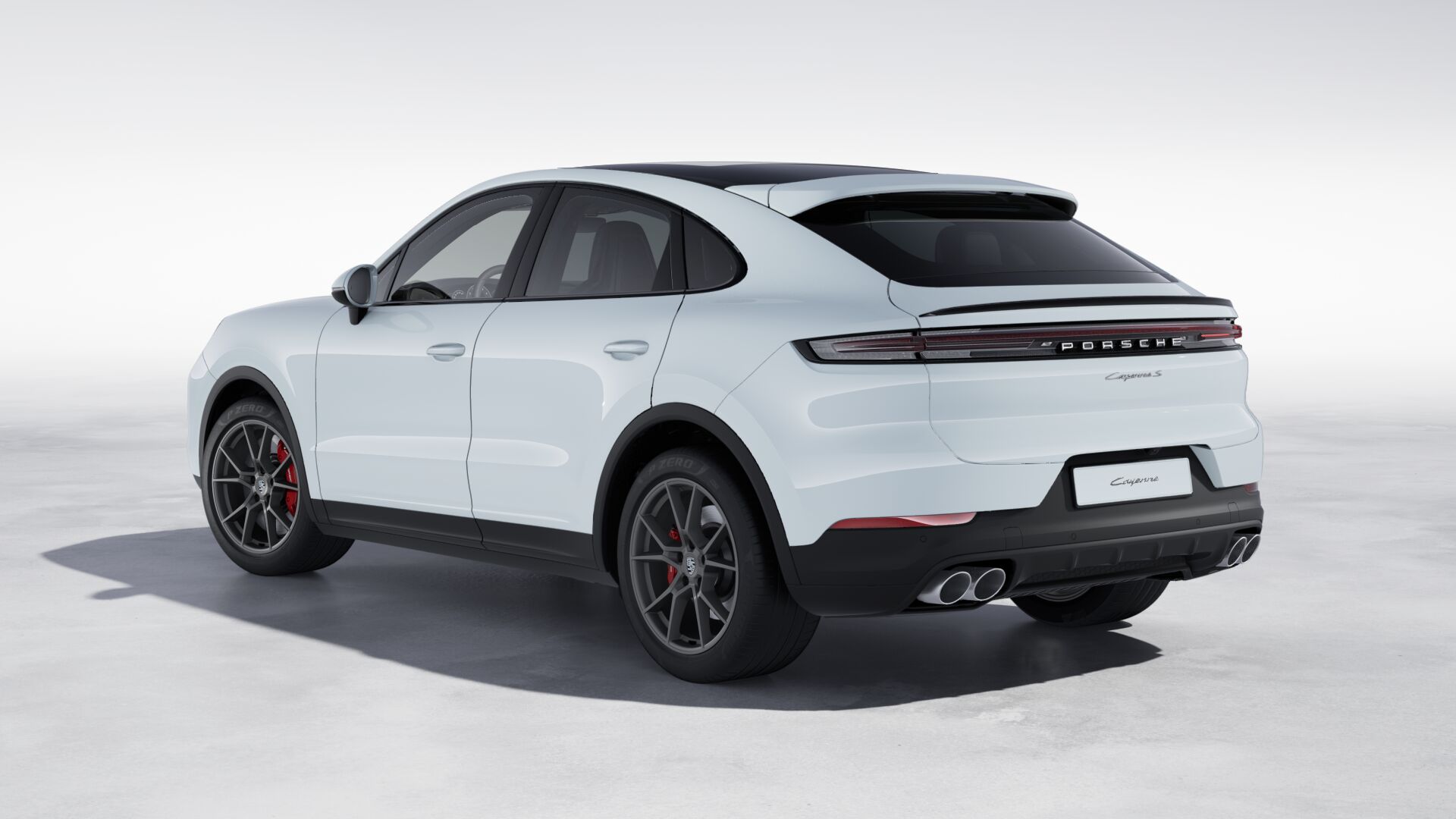 Exterior view of Cayenne S Coupe