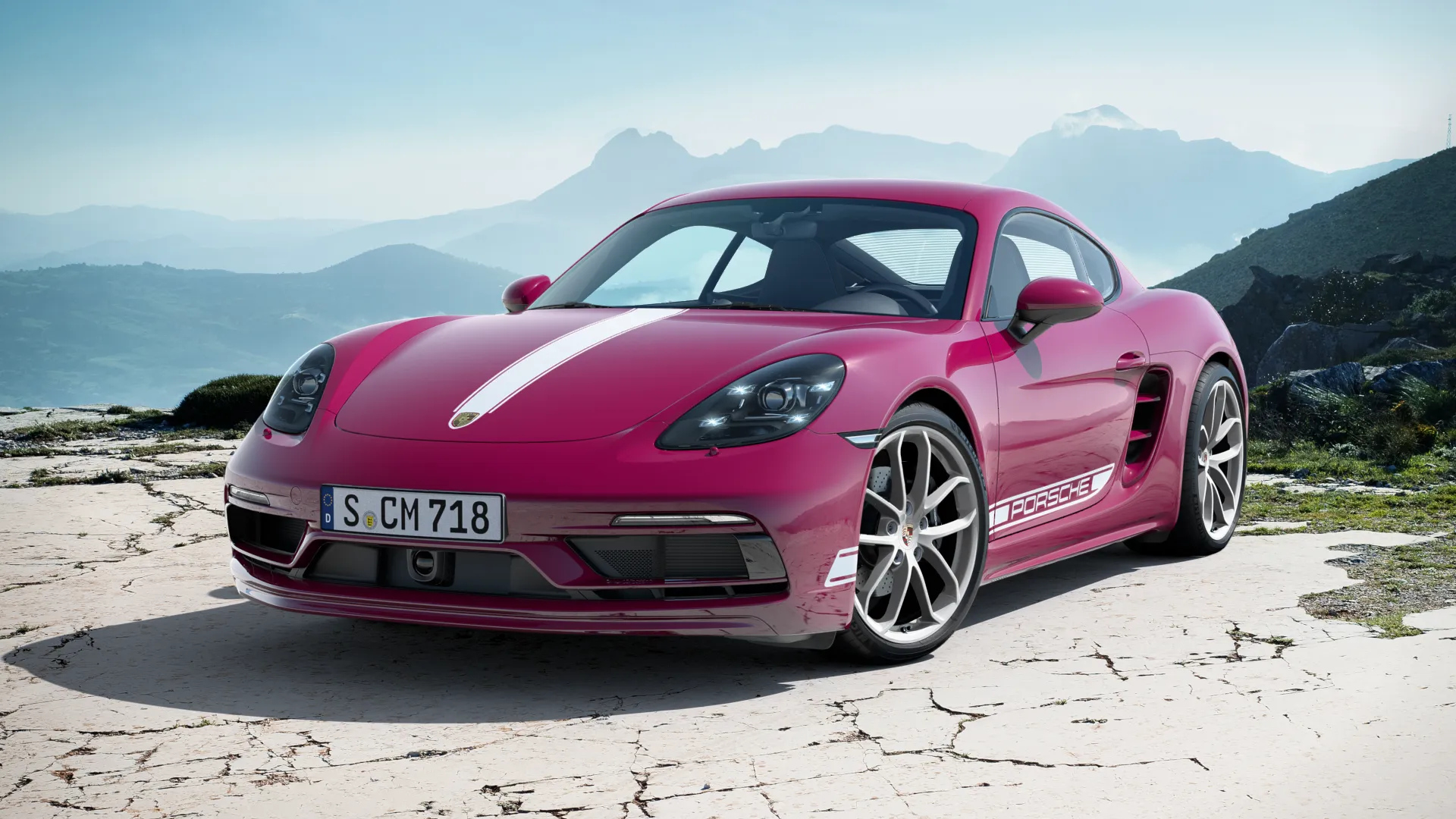 Exterior view of 718 Cayman Style Edition