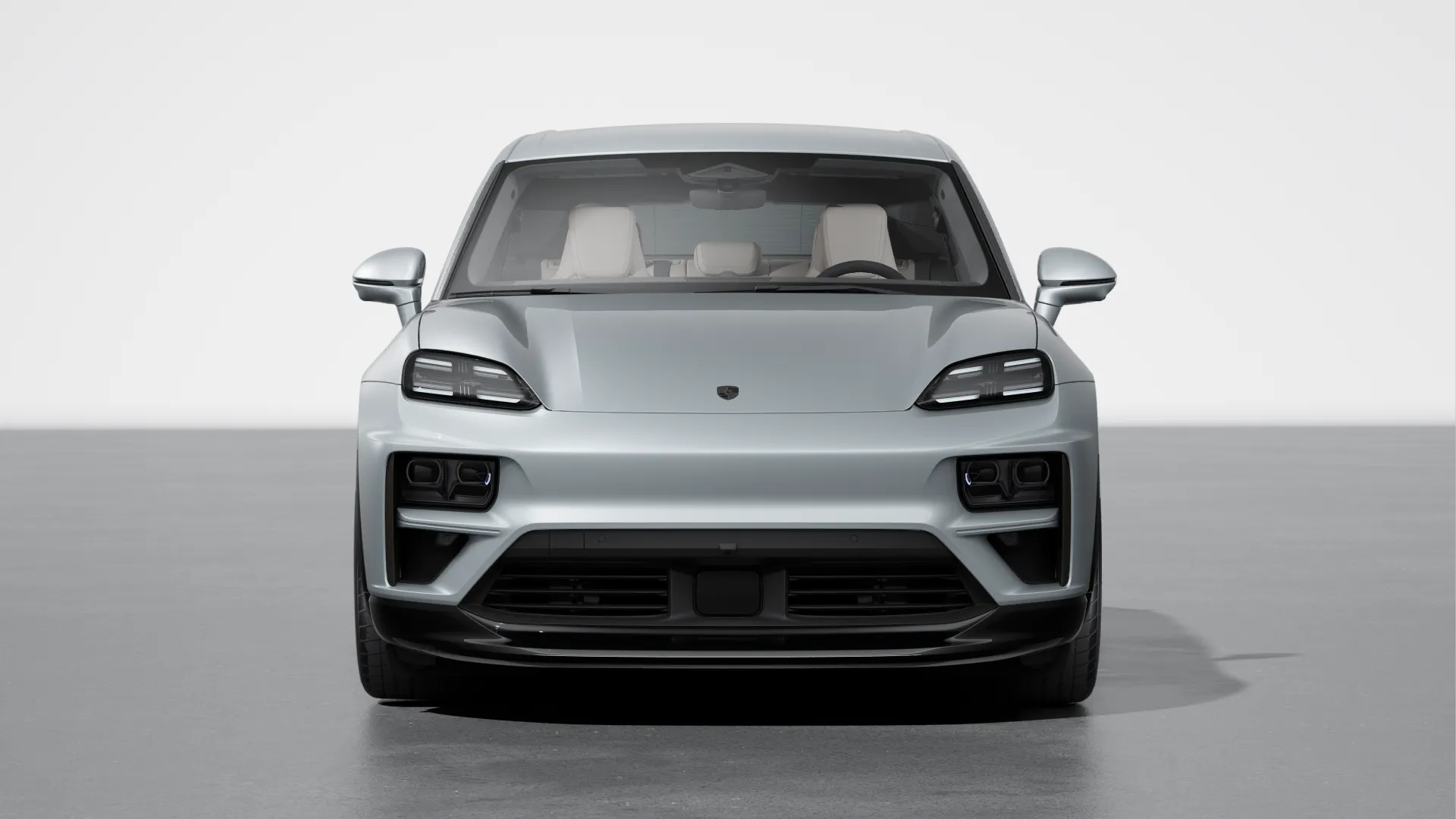 Exterior view of Macan Turbo Electric