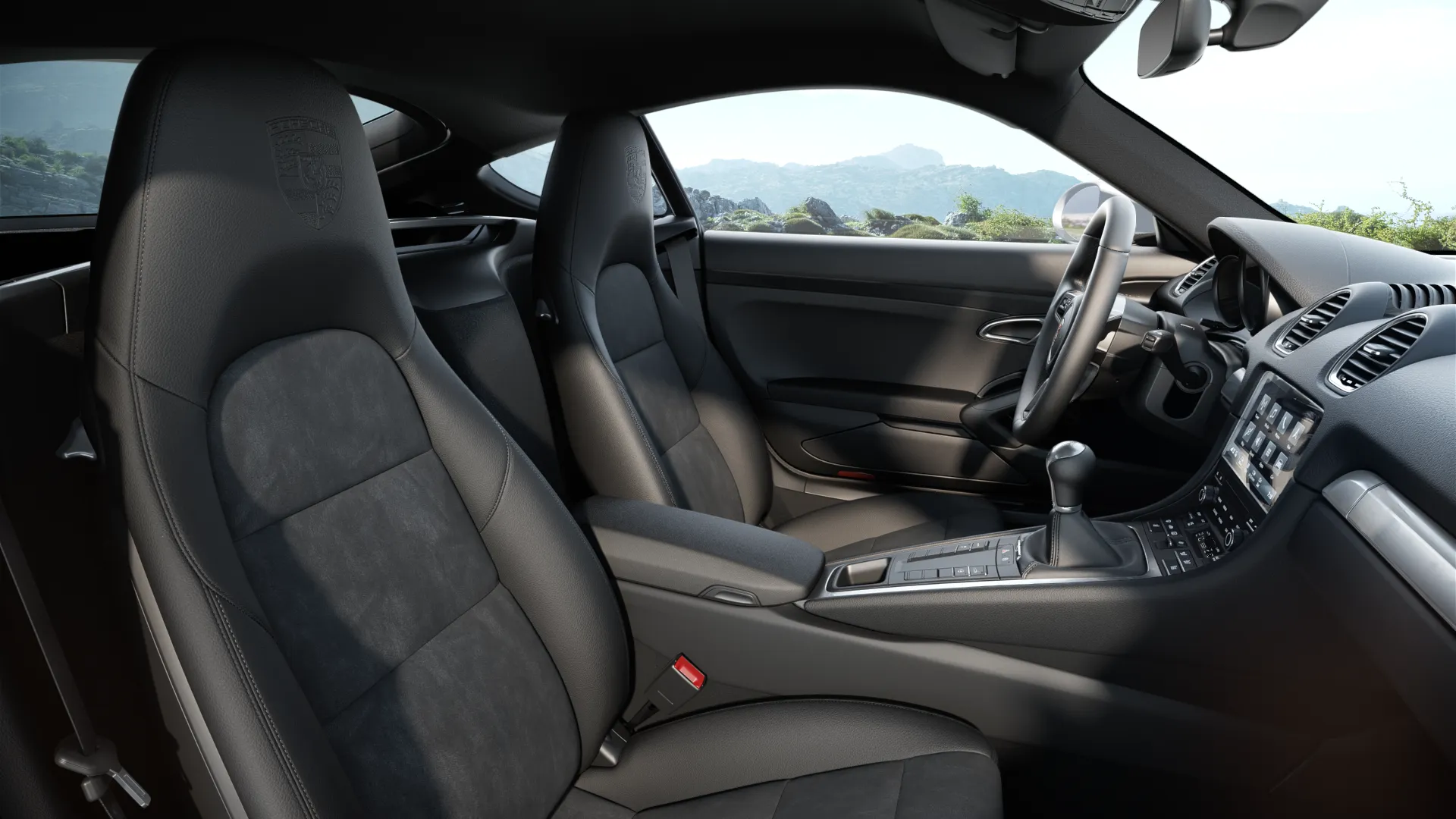 Interior view of 718 Cayman Style Edition