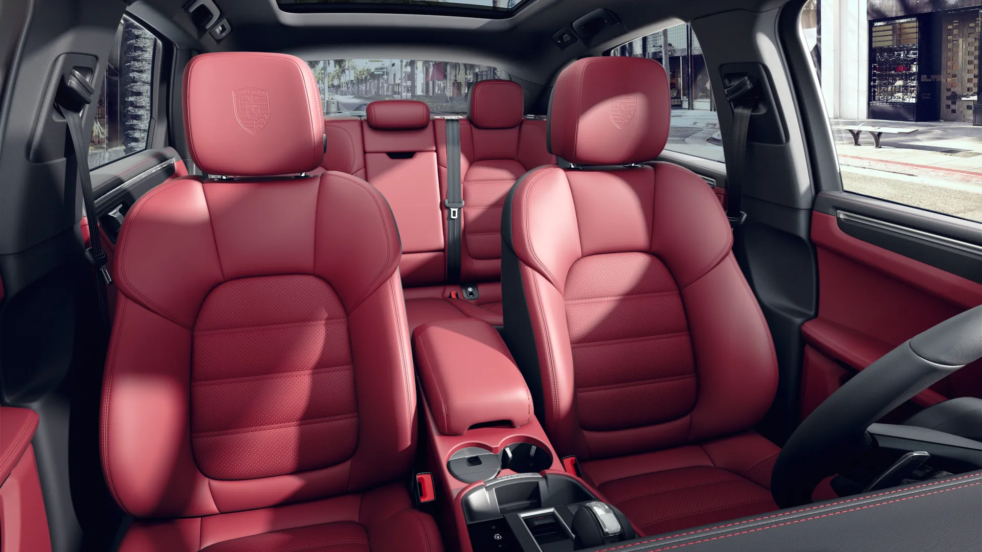 Interior view of Macan T