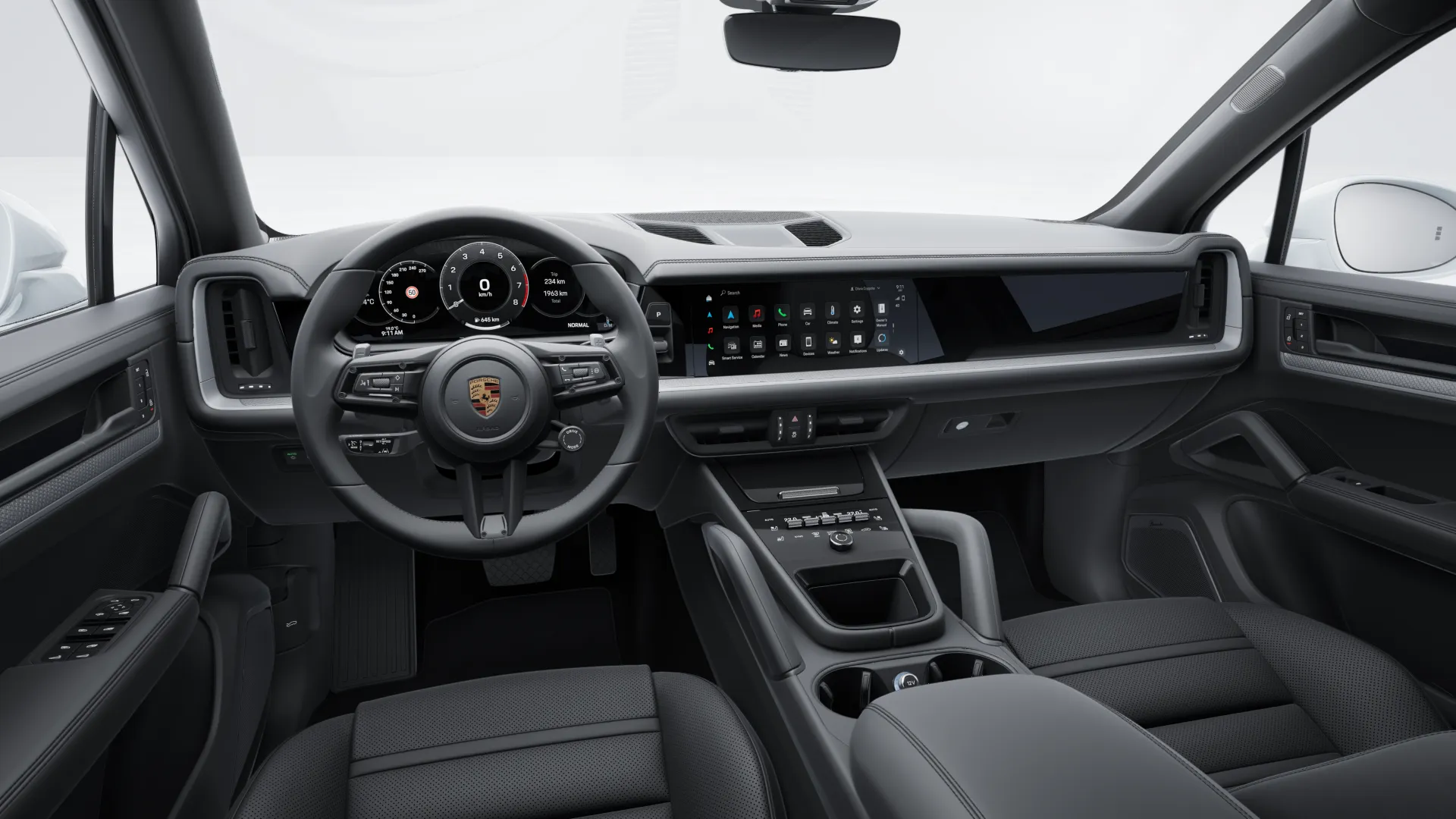 Interior view of The New Cayenne