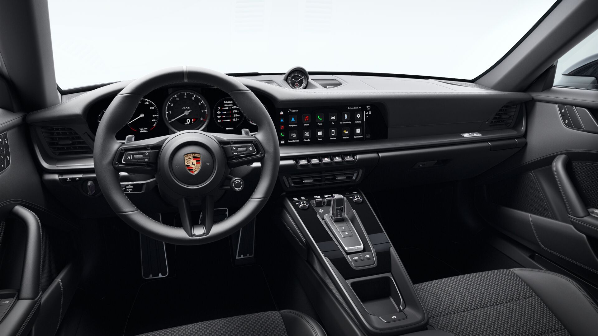 Außenansicht des 911 Edition 50 Jahre Porsche Design
