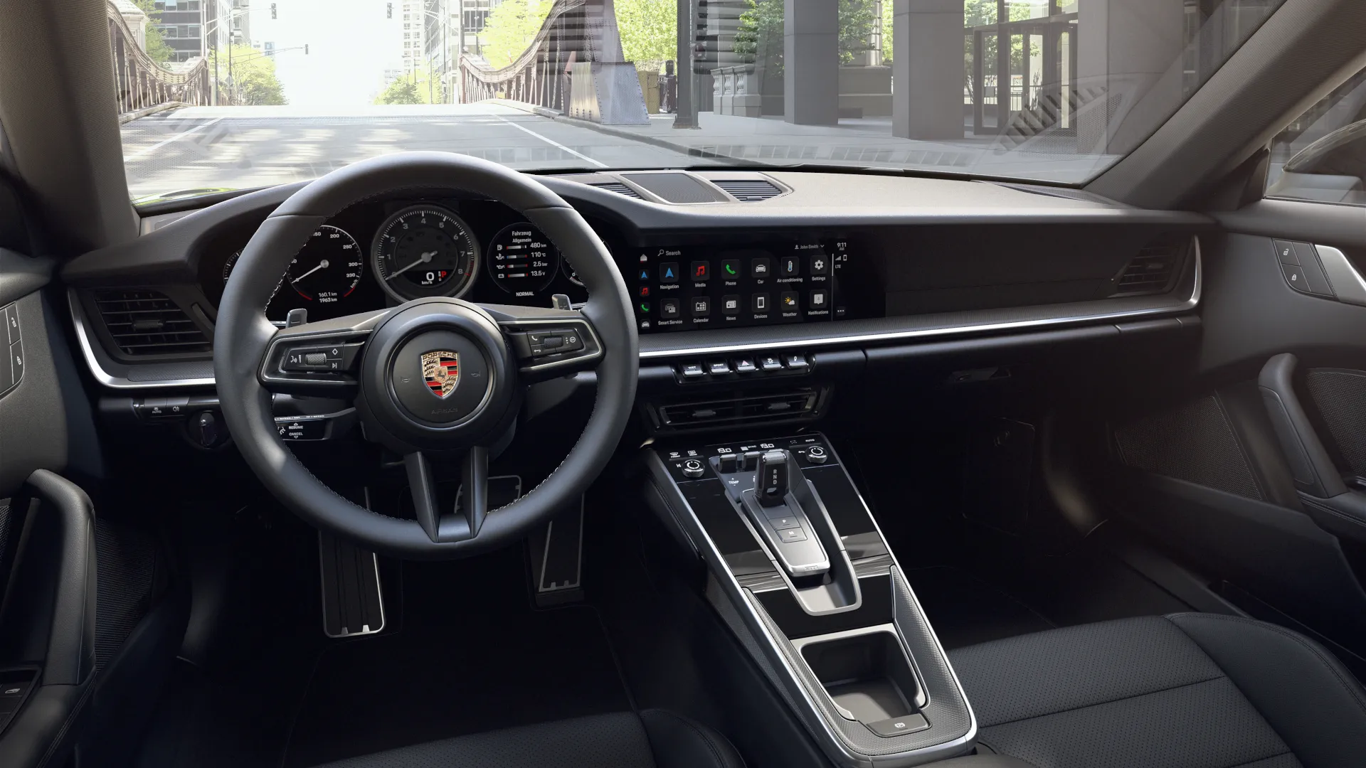 Внутрішній вигляд інтер'єру 911 Carrera Coupe