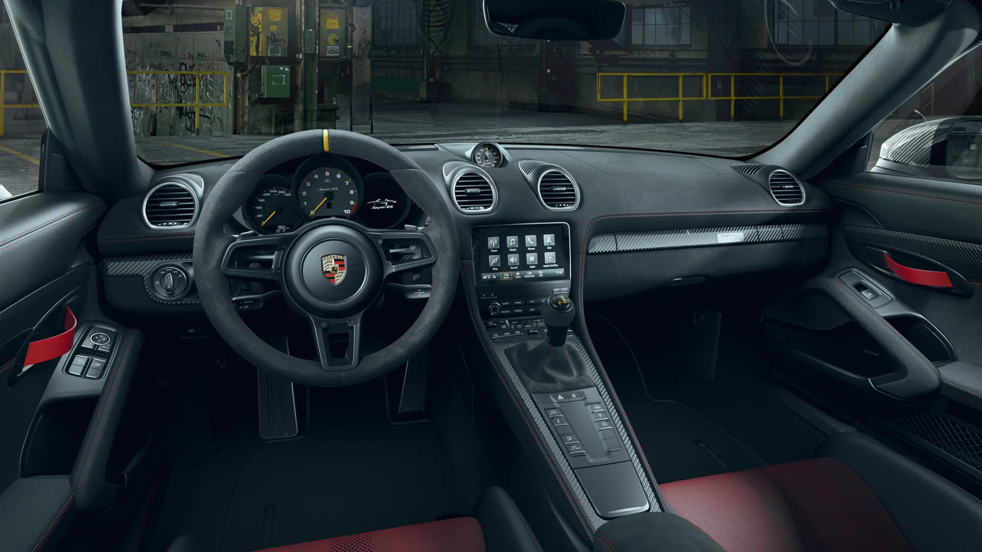 Innenansicht des 718 Spyder RS
