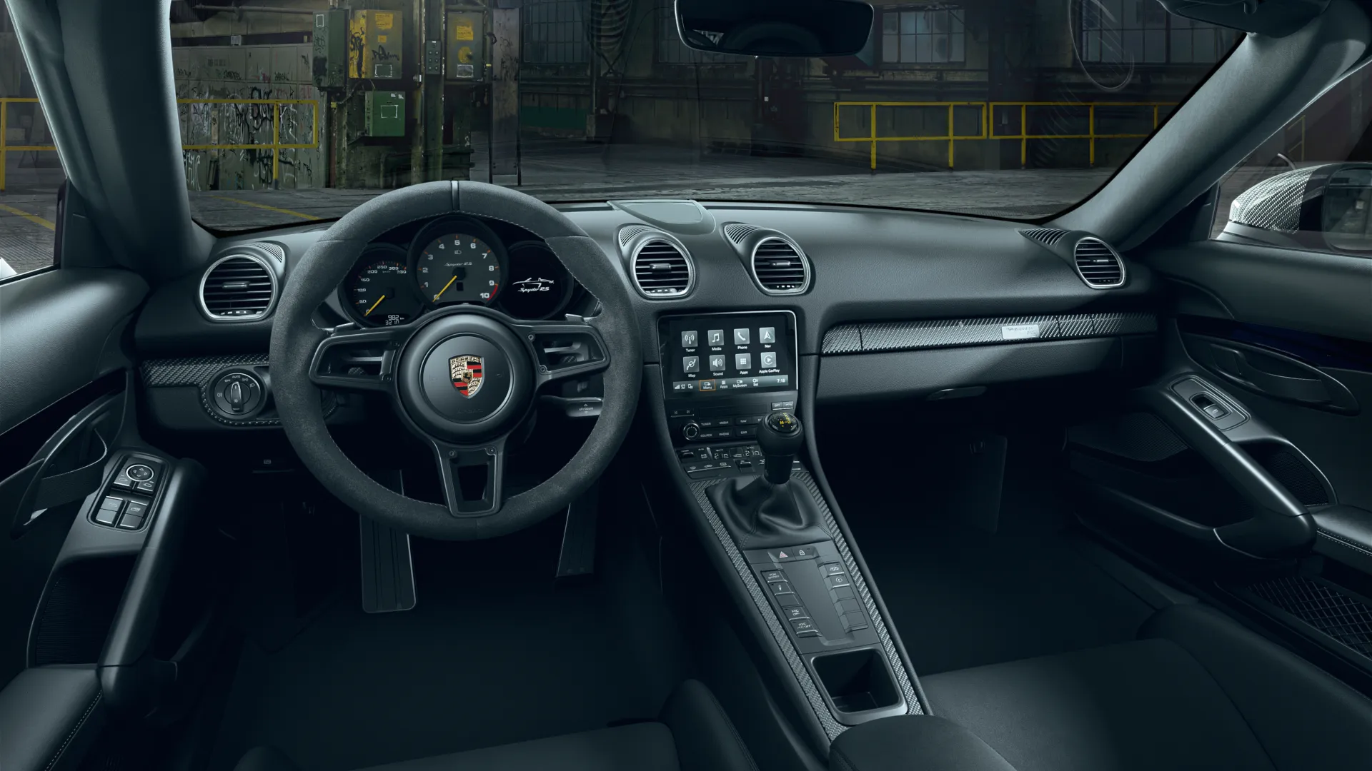 Innenansicht des 718 Spyder RS