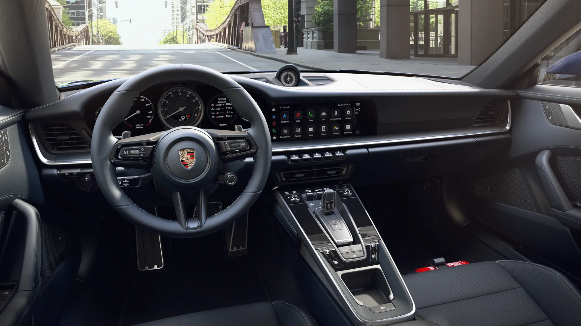 Внутрішній вигляд інтер'єру 911 Carrera 4 S Coupe