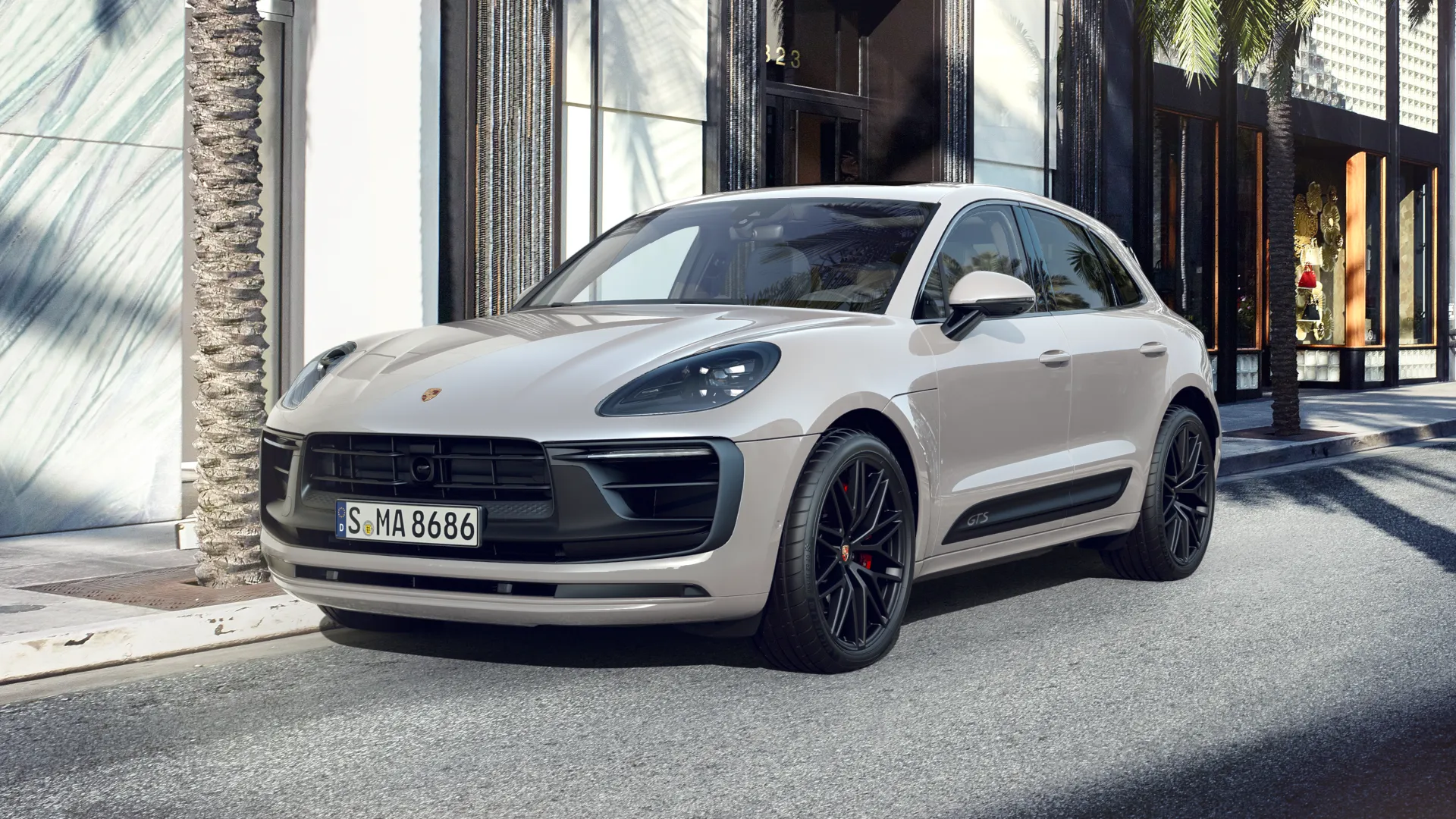 Exterior view of Macan GTS