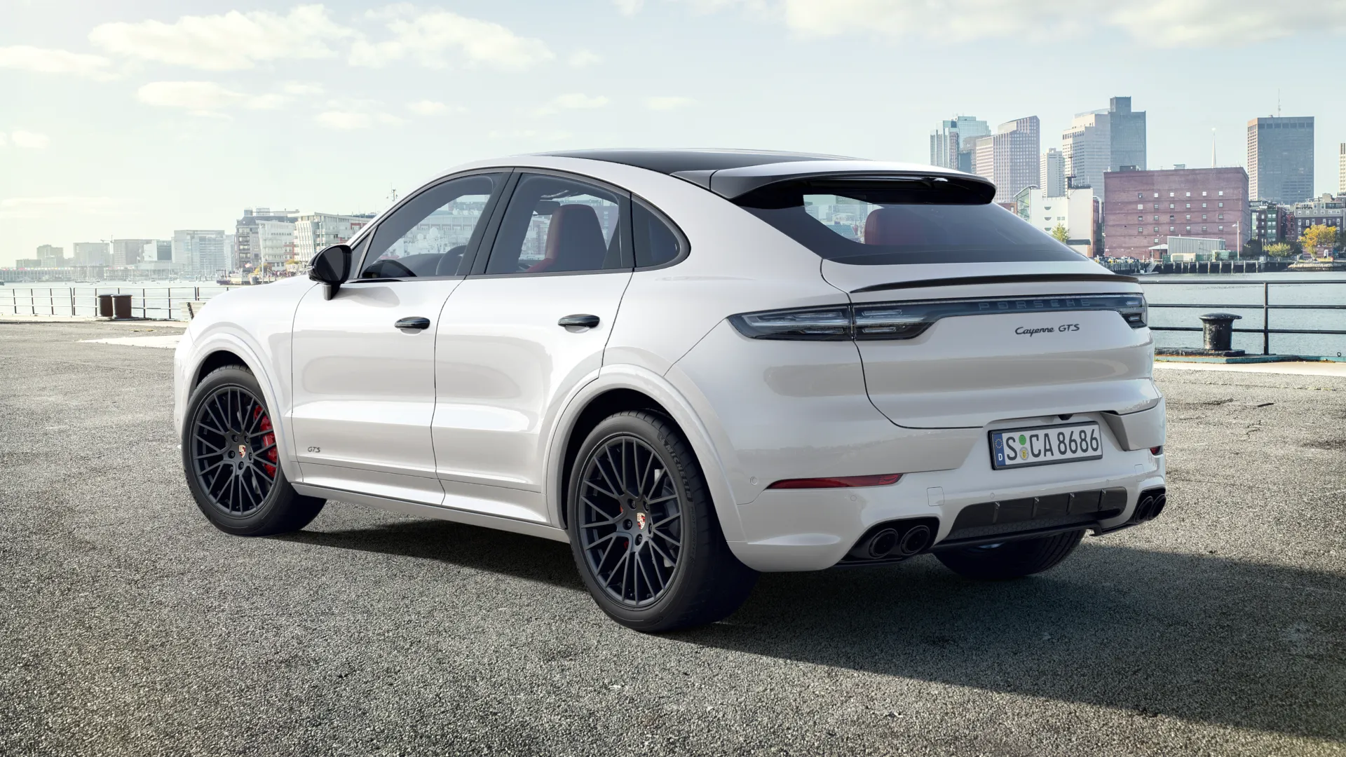 Exterior view of Cayenne GTS Coupe