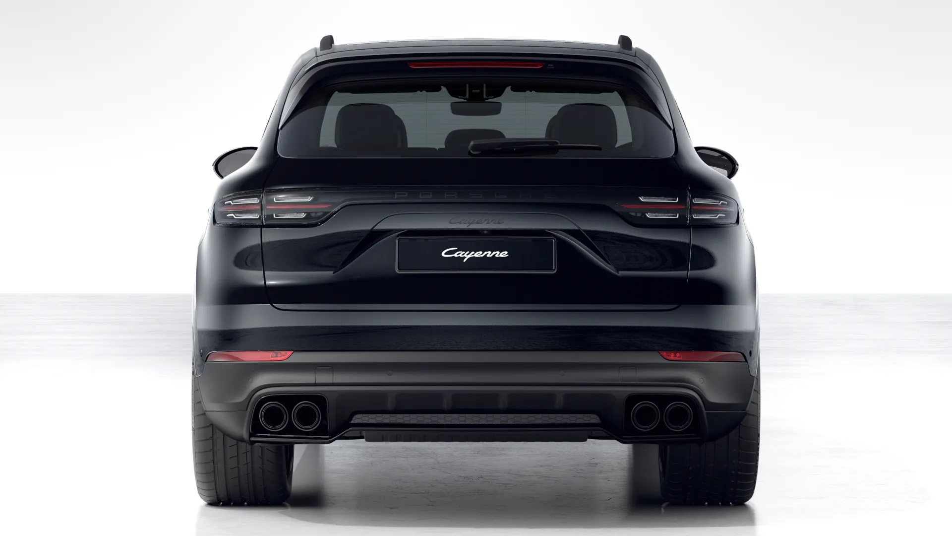 Exterior view of Cayenne Platinum Edition
