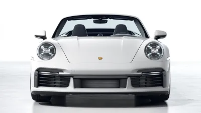 Exterior view of 911 Turbo S Cabriolet