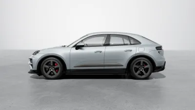 Exterior view of Macan Turbo Electric