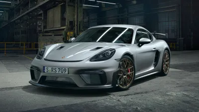 Exterior view of 718 Cayman GT4 RS