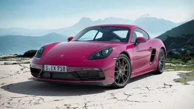 Exterior view of 718 Cayman GTS 4.0
