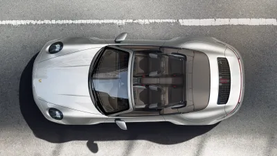 Vista exterior de su 911 Carrera 4S Cabriolet