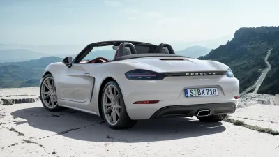 Exterior view of 718 Boxster