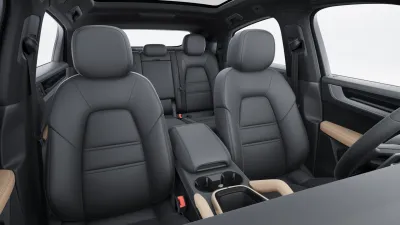 Vista interior de su Cayenne E-Hybrid Coupé