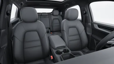 Vista interior de su Cayenne E-Hybrid Coupé