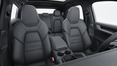 Interior view of Cayenne E-Hybrid Coupe