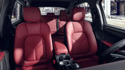 Interior view of Macan T