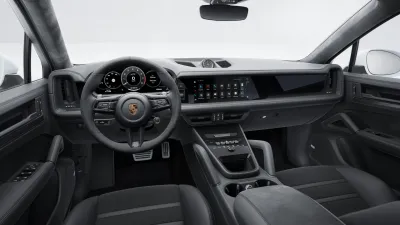 Interior view of Cayenne GTS Coupé