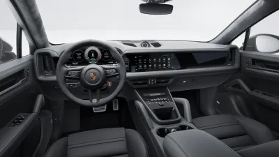Cayenne Turbo E-Hybrid Coupé GT-Pakett sisevaade