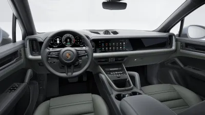 Interior view of Cayenne E-Hybrid