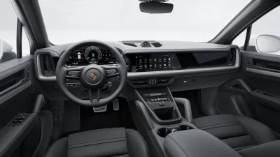 Interior view of Cayenne S E-Hybrid