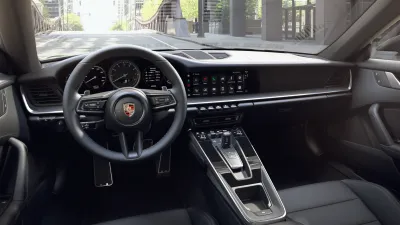 Interior view of 911 Carrera 4S