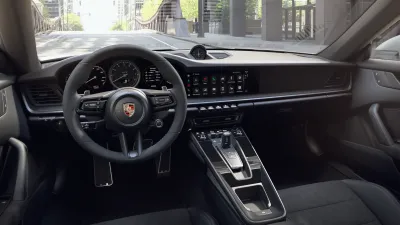 Vista dell'interno di 911 Carrera 4 GTS