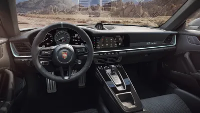 Внутрішній вигляд інтер'єру 911 Dakar