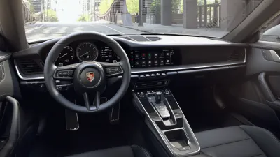 Interior view of 911 Carrera 4S