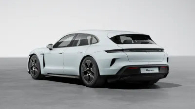 Exterior view of Taycan Turbo Sport Turismo