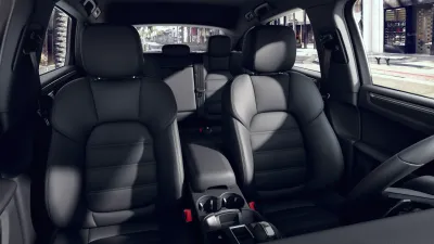 Interior view of Macan