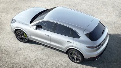 Exterior view of Cayenne E-Hybrid