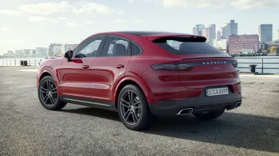 Exterior view of Cayenne Coupé