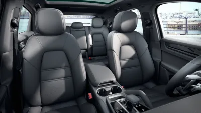 Interior view of Cayenne Coupé